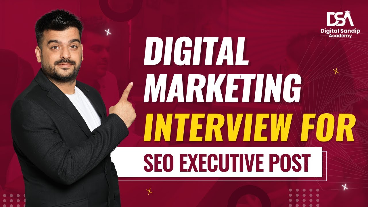 Digital Marketing Interview Question and Answer | SEO career advice In Hindi