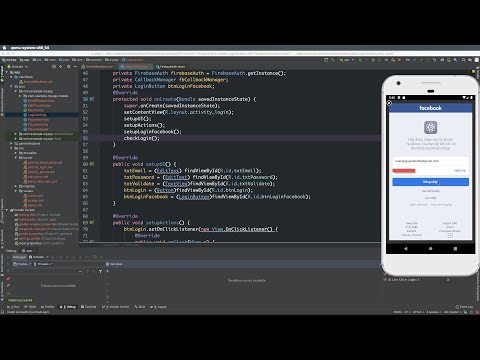 05-Kết nối Android với Firebase và thêm nút đăng nhập Facebook