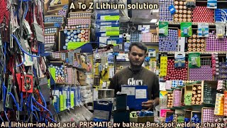 All Latest Lithium,Lipo,Lead Acid,Prismatic Cell,Spot Welding,Ev Battery Packs,Bms, & All Batteries.