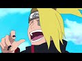 Deidara laughs at Gaara