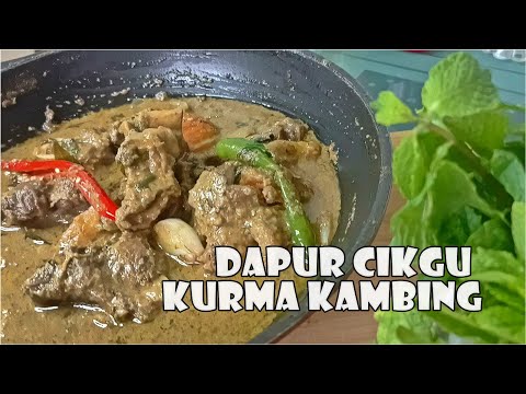 KURMA KAMBING PEKAT DAN SEDAP/ CARA HILANGKAN BAU KAMBING