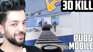 BOOTCAMP İ AKM İLE TEMİZLEDİM 30 KİLL ONE MAN SQUAD REKORA DOĞRU PUBG MOBİLE #TP