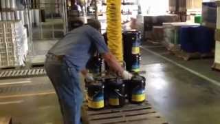 Anver Vacuum Tube Lifter Lifting And Handling 3 Pails A Time
