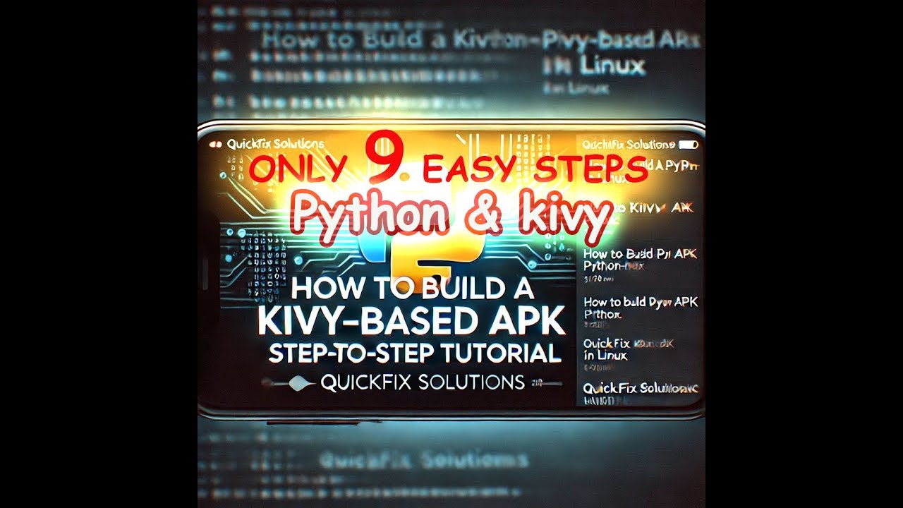 Build a Kivy Python APK on Linux | Step-by-Step Guide Build a Kivy Python APK on Linux | Step-by-Step Guide