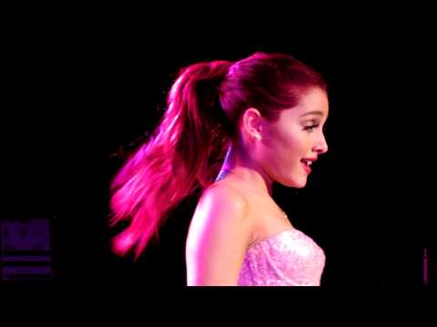 Pink Champagne Ariana Grande at The Roxy in West Hollywood CA 2 19 2012