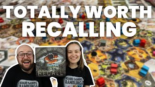 Totally Worth Recalling - Recall Board Game Review
