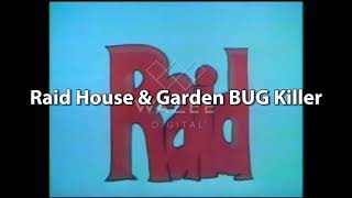 Every Rare Raid Bugs Commercial Raid Flying Insect Killer Raid House & Garden Bug Killer Raid Roach