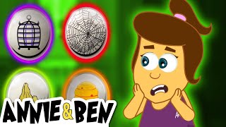 Pick the Correct One | Funny Halloween Puzzle Games for Kids | Annie and Ben