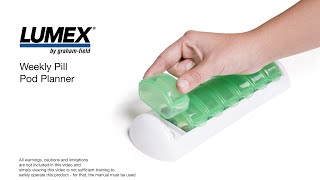 Lumex® Weekly Pill Pod Planner