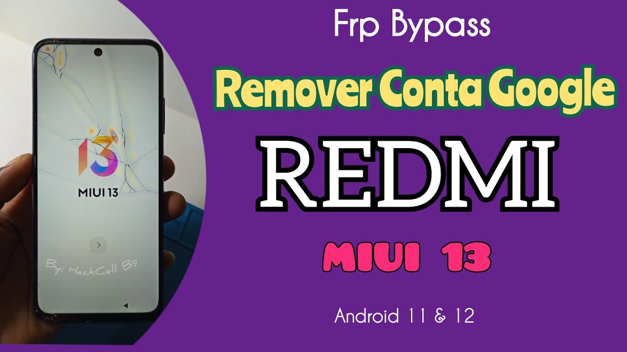 HOW TO REMOVE ACCOUNT GOOGLE REDMI / XIAOMI MIUI 13 & HOW TO REMOVE ACCOUNT GOOGLE REDMI / XIAOMI MIUI 13 &