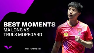 Best Moments | Ma Long Vs Truls Moregard | Men's Singles R32 | Wtt Champions Incheon 2024