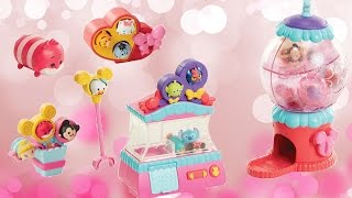 Let's play TRU Disney Tsum Tsum Tsweet Boutique Gumball and Claw Machines