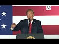 Trump says he fell asleep watching Obama's speech