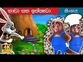 හාවා සහ පෝර්කපයින් | Hare and Porcupine Story in Sinhala | @SinhalaFairyTales
