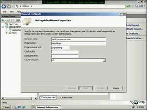 http://www.3Demo.com/video/tutorials/iis7-godaddy-ssl-certificate/ How to Install GoDaddy SSL Certificate in Windows Server 2008, IIS7