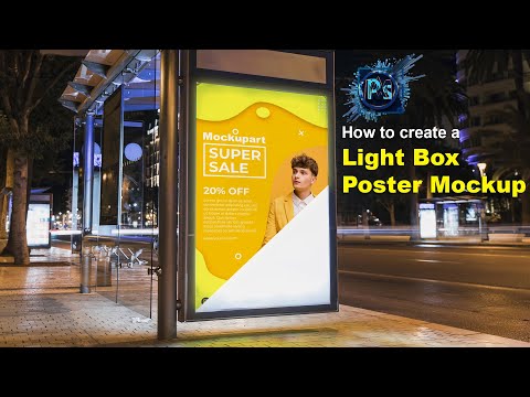 How to make street billboard mockup | Photoshop Mockup Tutorial