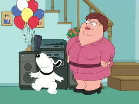 Brian Doing the Snoopy Dance- Family Guy - YouTube