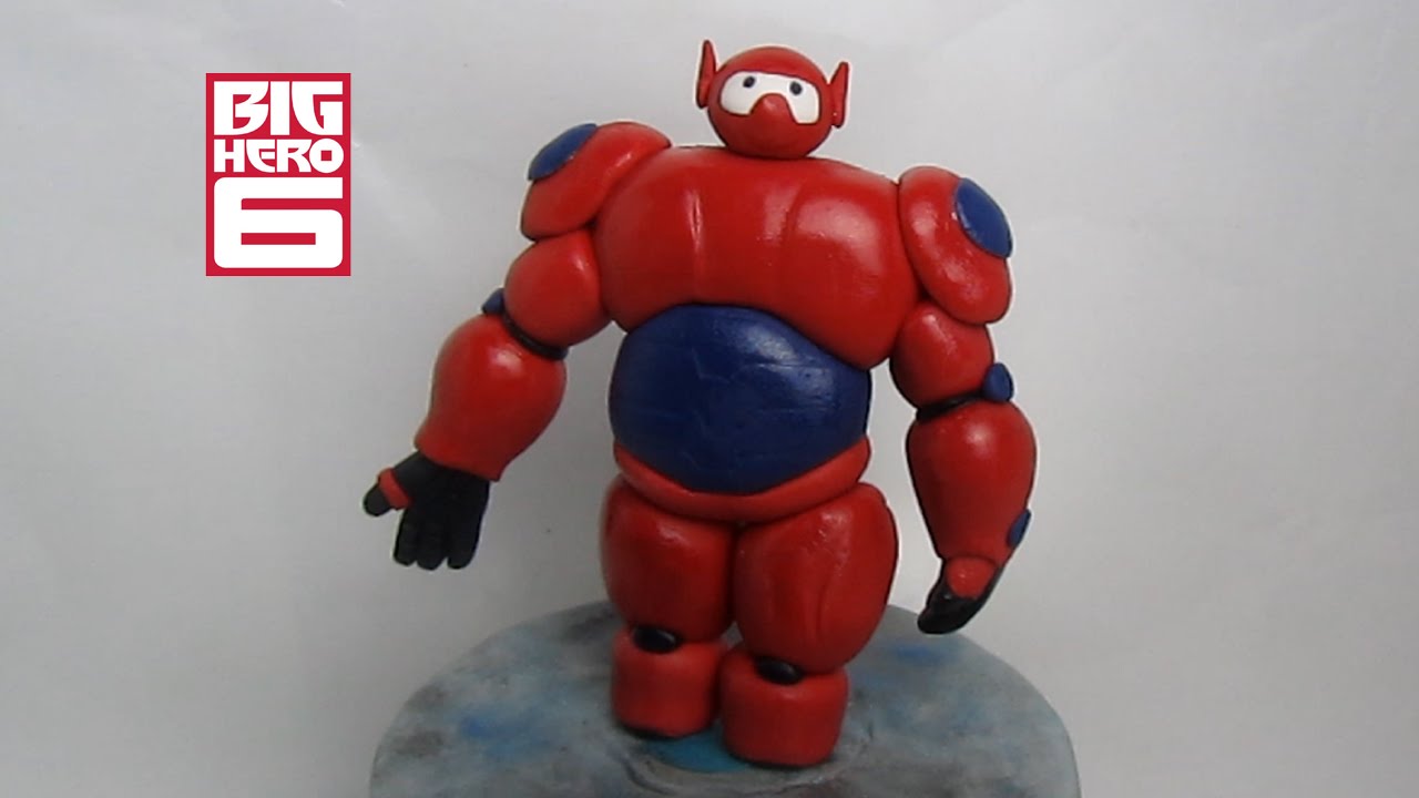 How To Make Big Hero Baymax Cake Topper How To Make Big Hero Baymax Cake Topper