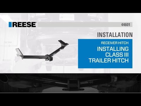 Dodge Journey Hitch Install | 44601 | REESE® Class III Trailer Hitch