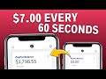 Earn $7.00 Every 60 Seconds By Just Watching Videos! | Make Money Online 2023