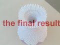 3 - 3D Origami - Round Vase - (how To Make)