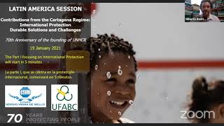 70 Years Protecting People Forced To Flee - Latin America Sessions. Panel 1 And 2.
