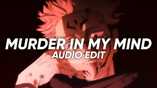 Murder In My Mind - Kordhell Sped Up Audio Edit