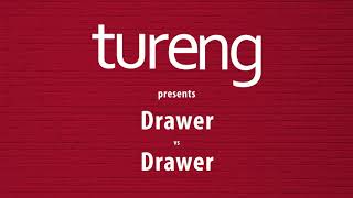 How To Pronounce Drawer - Heteronyms By Tureng