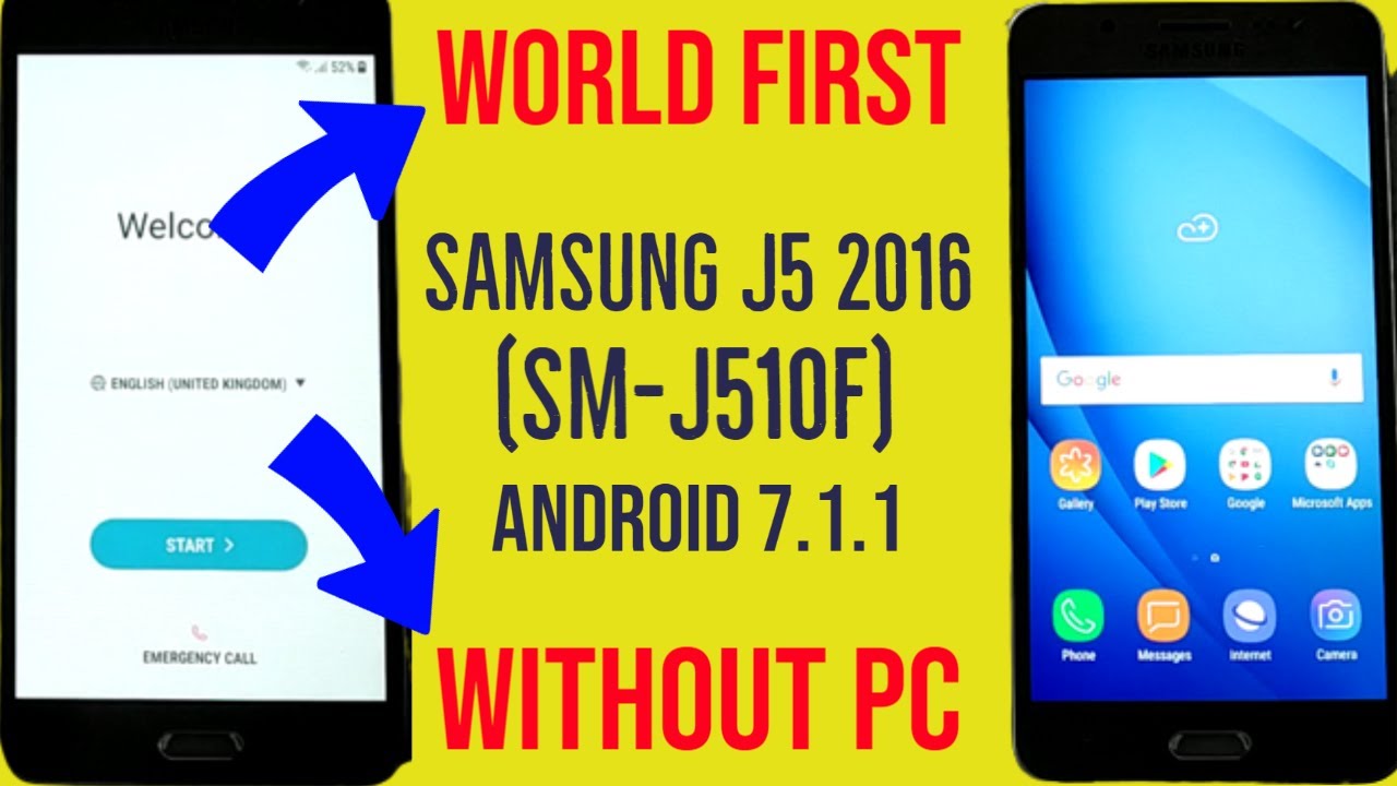 J5 2016( SM-J510F) FRP Bypass Android 7.1.1 Without PC J5 2016( SM-J510F) FRP Bypass Android 7.1.1 Without PC