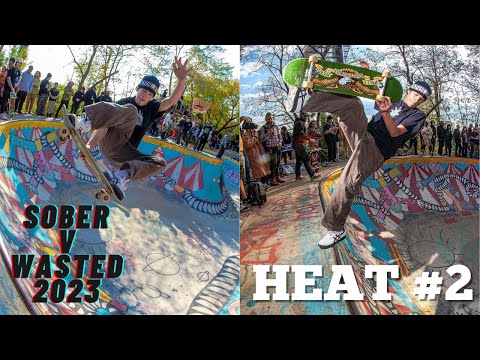 FDR SKATEPARK SOBER VS WASTED 2023 HEAT #2