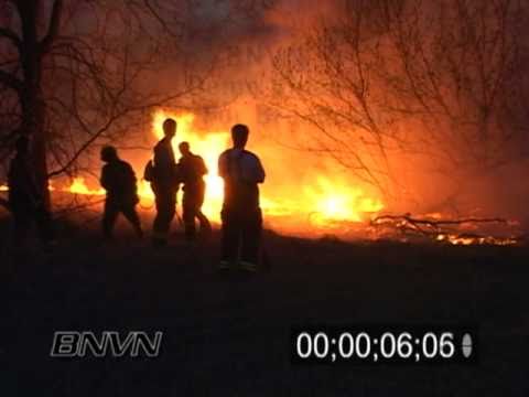 4/14/2004 Eagan MN Wild Fire Video