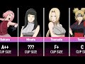 Naruto/Boruto BREAST SIZE Comparison