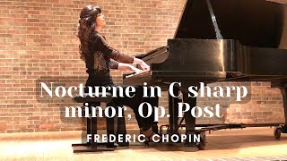 Frederic Chopin -- Nocturne in C sharp minor, Op. Posth
