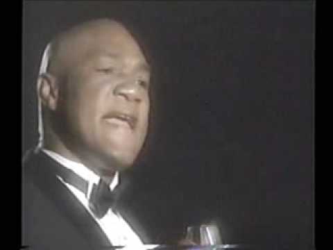 George Foreman sings Impossible Dream