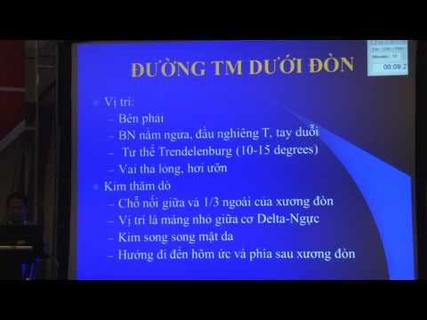 Các kỹ thuật đặ ống thông tĩnh mạch trung tâm