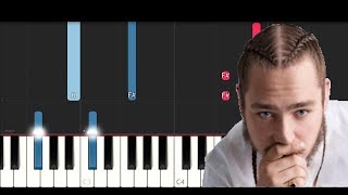Post Malone - Congratulations (Piano Tutorial)