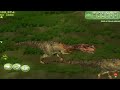 Dinosaur Battles - Allosaurus Vs Ceratosaurus (x2) | Jurassic Park : Operation Genesis