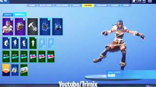 New slick emote and other skins fortnite