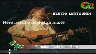 Watch Benito Lertxundi Nere Herriko Neskatxa Maite video
