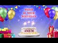 ANUM | Happy Birthday To You | Happy Birthday Songs 2022