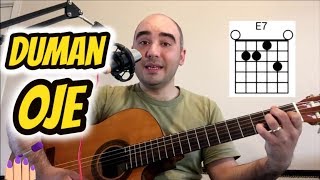 Duman - Oje (Gitar Dersi) Nasıl Çalınır? Akor ve Tab #Duman