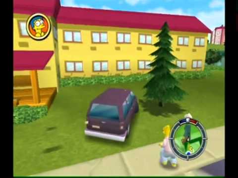 Simpsons hit and run collector cards level 1