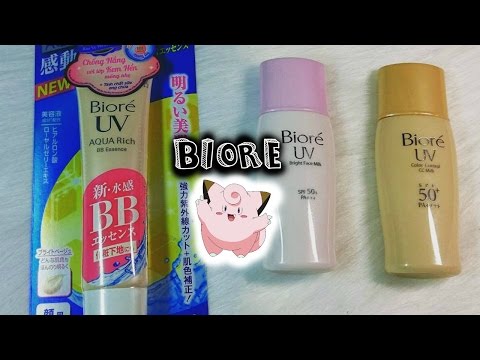 Review kem chống nắng dưới 100k mà cực kì chất lượng của Biore - SPF 50 - PA++++