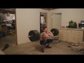 225 pc and push press, 275 cj attempt and 295 clean