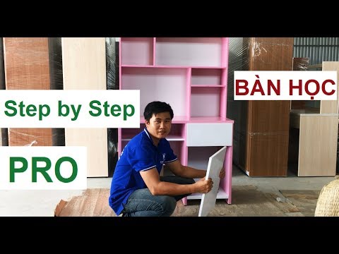 Bàn học sinh nhựa đài loan | Hướng dẫn làm bàn học sinh nhựa đài loan chuẩn