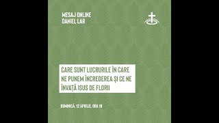 Testele din criza vazute in viata Domnului Isus de Florii.