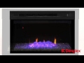 Multi-Fire XD™ Electric Firebox - Glass Ember Bed