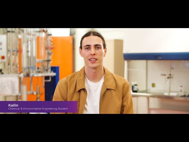 Watch Meet Kailin, a Chemical and Environmental Engineering student at UQ on YouTube.
