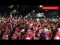 Recibimiento de la Selección de Costa Rica a La Sabana