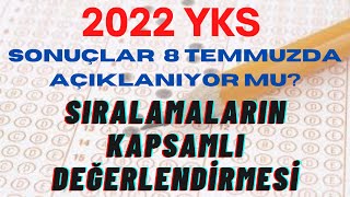 2022 Yks Sonuçlar 8 Temmuzda Açiklaniyor Mu Siralamalari Kapsamli Değerlendi̇rmesi̇.